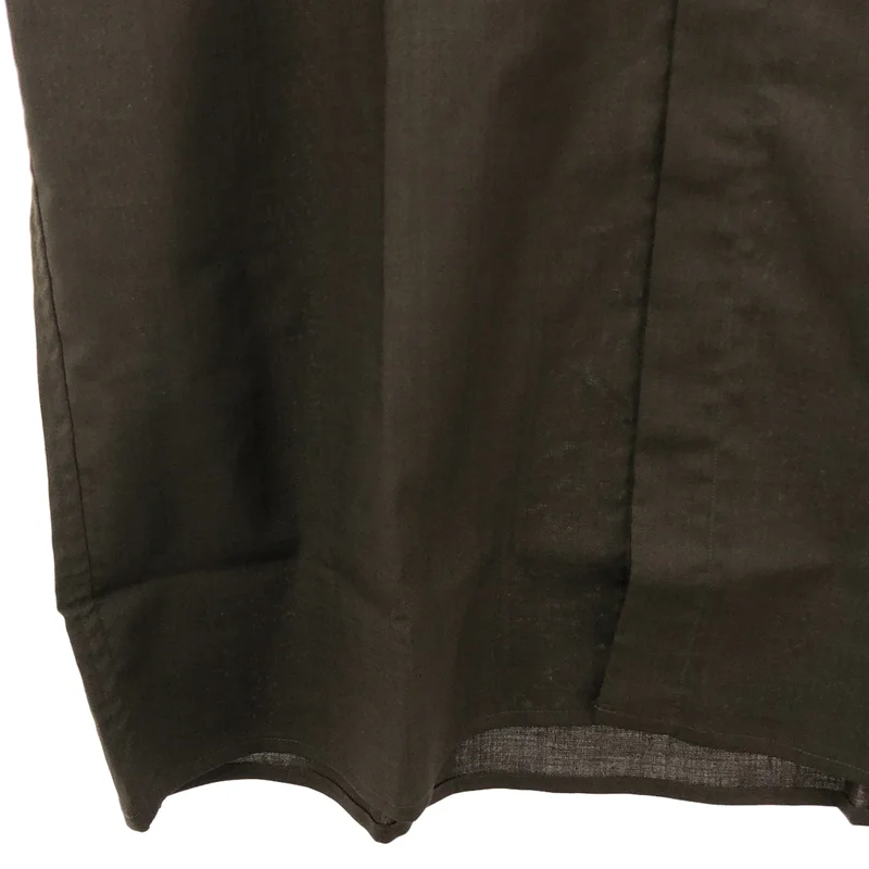 everyone / エブリワン | リネン混 オープンカラーシャツ | XL | メンズ