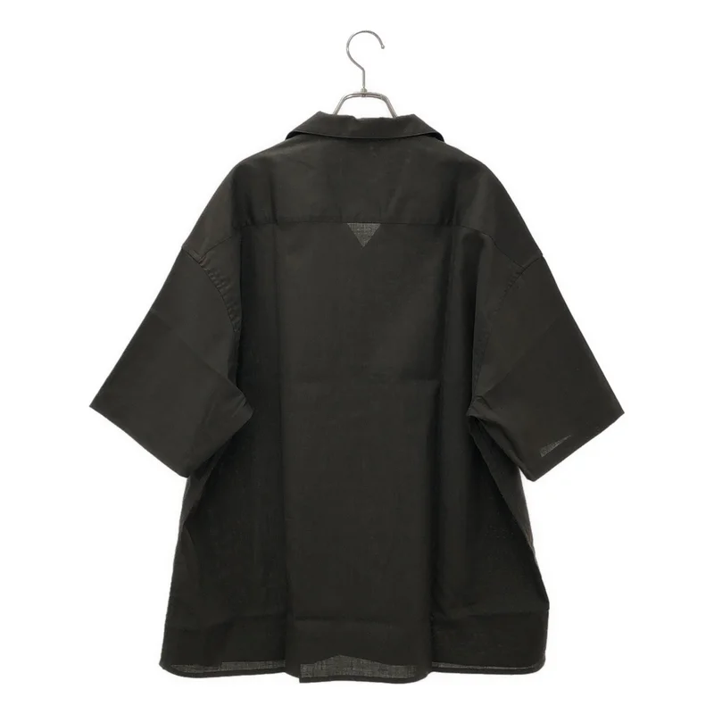 everyone / エブリワン | リネン混 オープンカラーシャツ | XL | メンズ