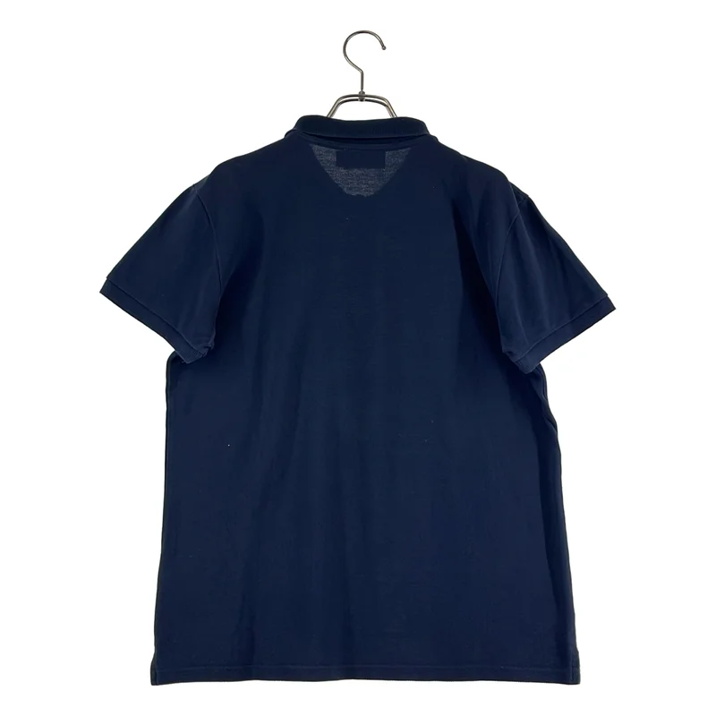 MAISON KITSUNE / メゾンキツネ | ワンポイントワッペン ロゴボタン ポロシャツ カットソー | S | メンズ