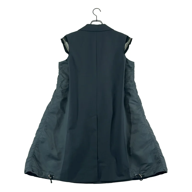 sacai / サカイ | 2023AW | Suiting Mix Vest スーティング ミックス ベスト | 2 | レディース