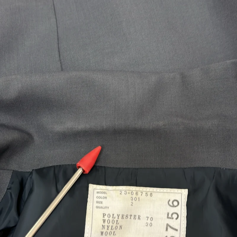 sacai / サカイ | 2023AW | Suiting Mix Vest スーティング ミックス ベスト | 2 | レディース