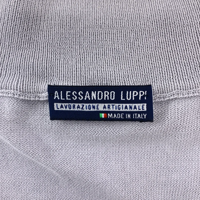 Alessandro Luppi / アレッサンドロルッピ | コットン ハイネック ニット セーター | 46 | メンズ