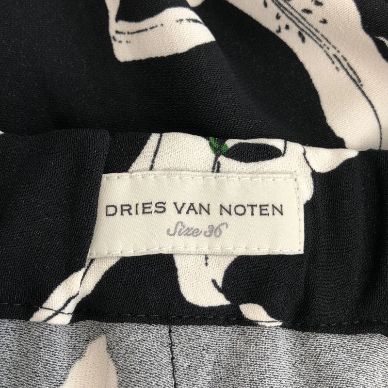 DRIES VAN NOTEN / ドリスヴァンノッテン | ビスコース フラワープリント イージーパンツ | 36 | レディース