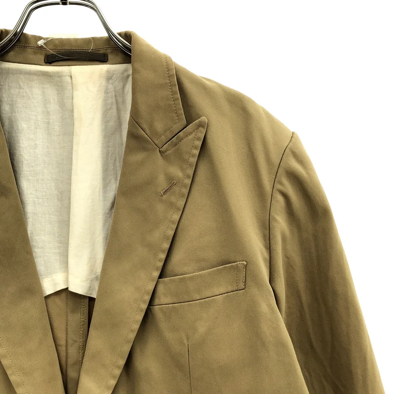 COMME des GARCONS HOMME / コムデギャルソンオム | 2007SS | コットン ライン ピークドラペル ジャケット | S | メンズ