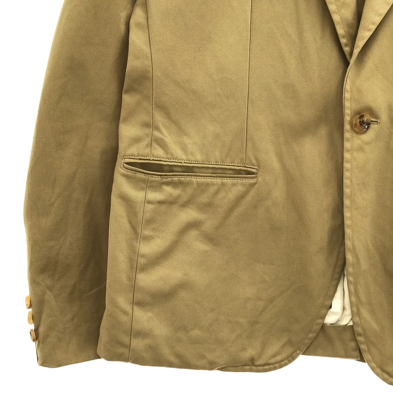 COMME des GARCONS HOMME / コムデギャルソンオム | 2007SS | コットン ライン ピークドラペル ジャケット | S | メンズ