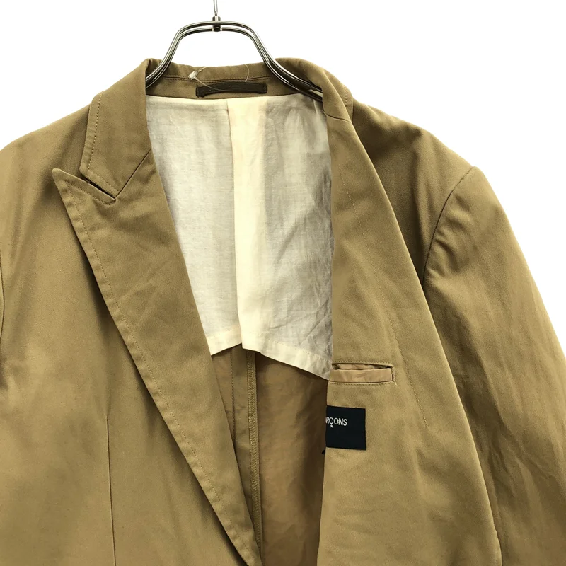 COMME des GARCONS HOMME / コムデギャルソンオム | 2007SS | コットン ライン ピークドラペル ジャケット | S | メンズ