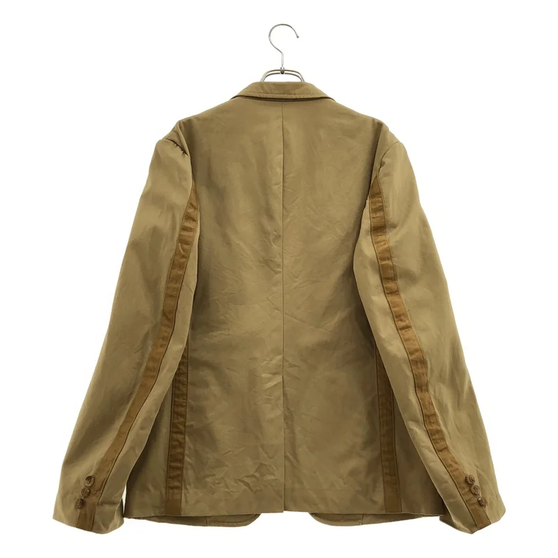 COMME des GARCONS HOMME / コムデギャルソンオム | 2007SS | コットン ライン ピークドラペル ジャケット | S | メンズ