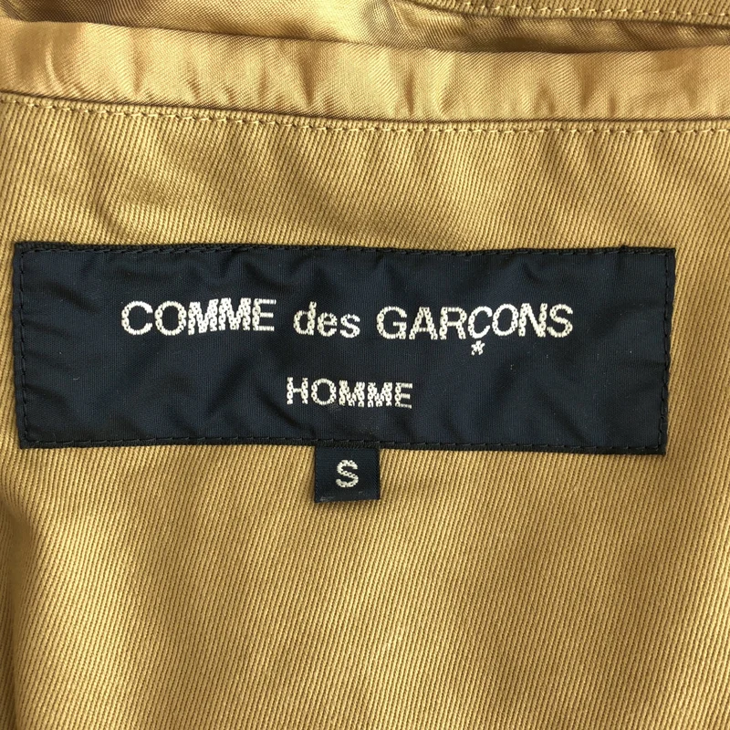 COMME des GARCONS HOMME / コムデギャルソンオム | 2007SS | コットン ライン ピークドラペル ジャケット | S | メンズ