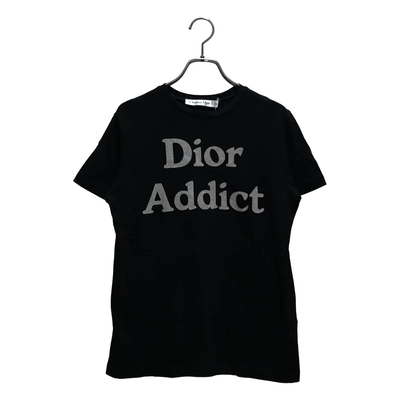 Christian Dior / クリスチャンディオール | Addict / ロゴ プリント Tシャツ カットソー | XS | レディース