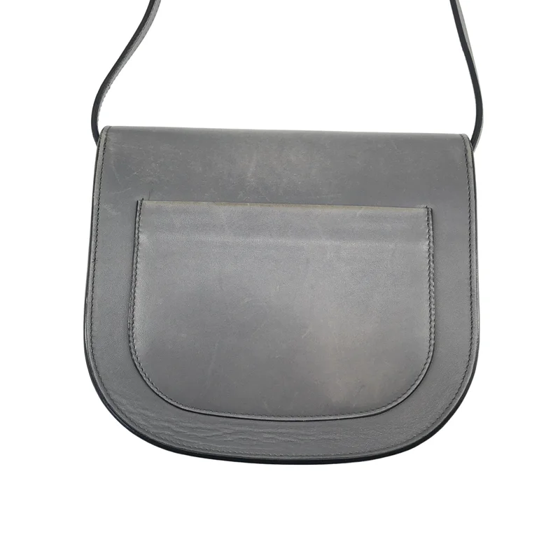 CELINE / セリーヌ | スモール トロッター レザー ショルダーバッグ |