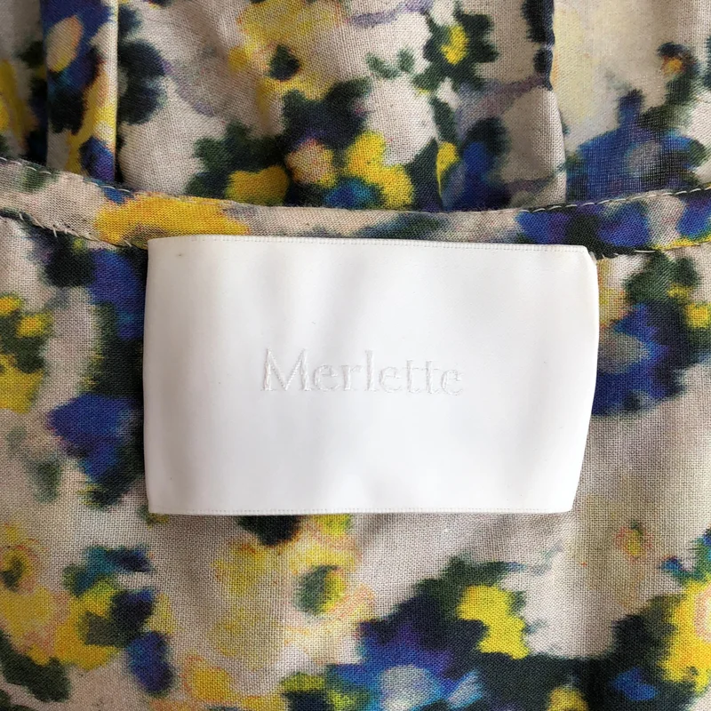MERLETTE / マーレット | LASSE 総柄プリント ワンピース |