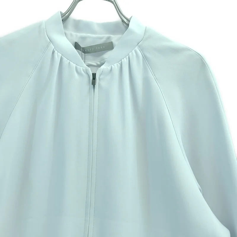 theory luxe / セオリーリュクス | 2023SS | Row Crepe Karri ジャケット | 38 | レディース