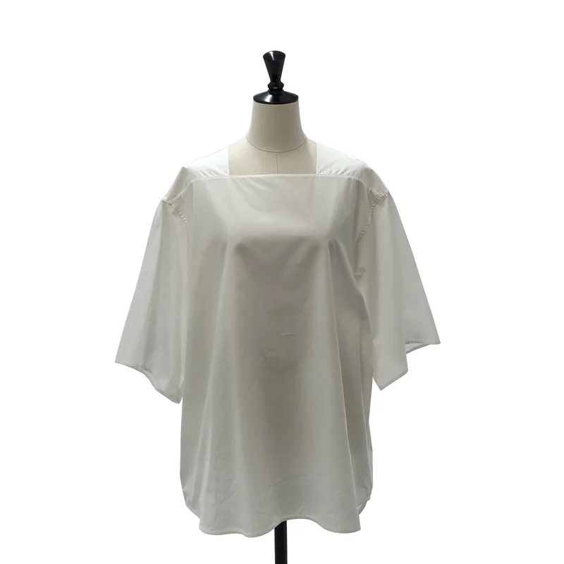 THE ROW / ザロウ | Hamza oversized cotton top プルオーバーシャツ | 2 | レディース