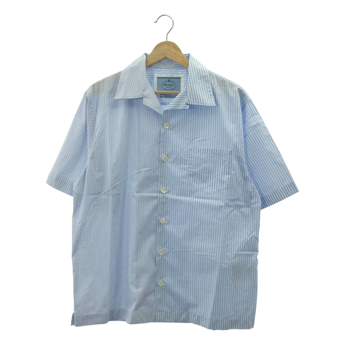 美品】 PRADA / プラダ | 2025SS | ダブルマッチ ストライプ 切替