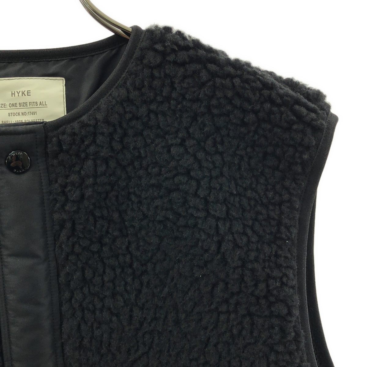 【美品】  HYKE / ハイク | 2024AW | FAUX SHEARING VEST ボア ベスト | F | ホワイト | レディース HYKE - 【美品】 HYKE / ハイク | 2024AW | FAUX SHEARING VEST ボア