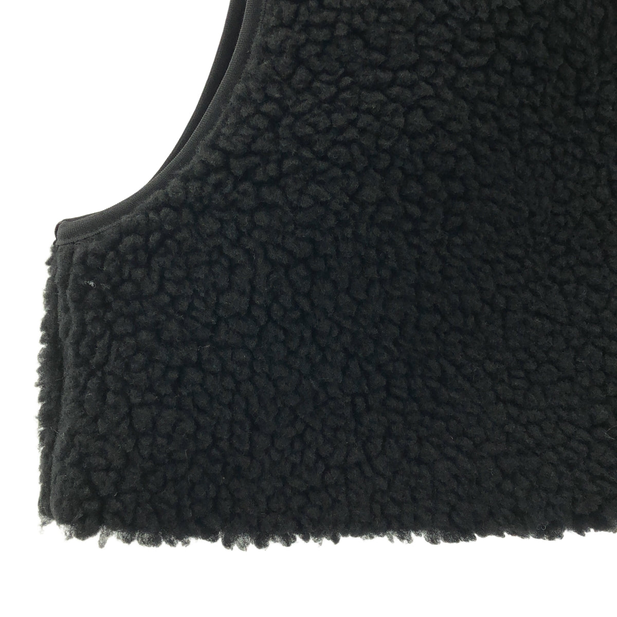 HYKE / ハイク | 2024AW | FAUX SHEARING VEST ボア ベスト | F