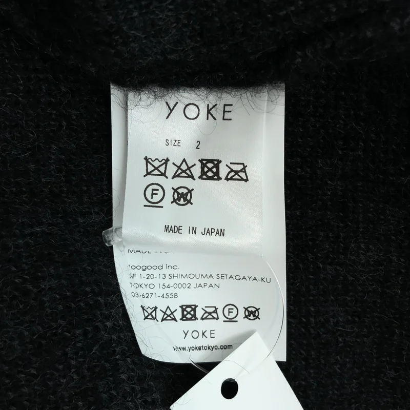 YOKE / ヨーク | LOOSED MOHAIR CARDIGAN モヘヤ カーディガン | 2 | メンズ