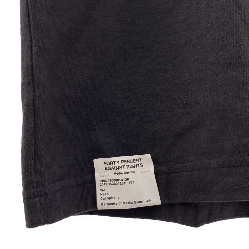 FORTY PERCENTS AGAINST RIGHTS / フォーティーパーセントアゲインストライツ | ロゴ Tシャツ カットソー | M | メンズ