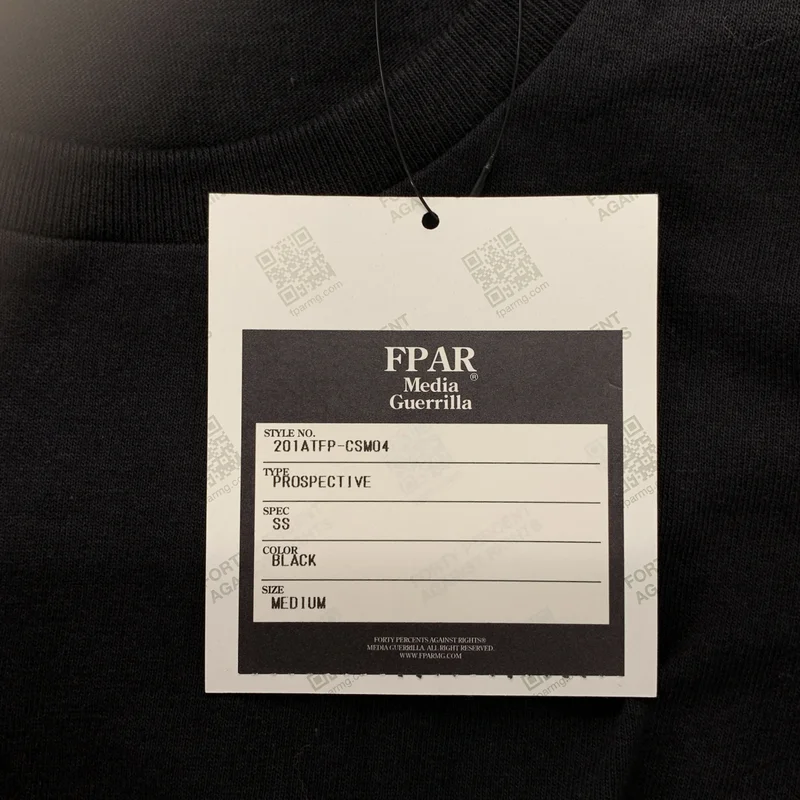 FORTY PERCENTS AGAINST RIGHTS / フォーティーパーセントアゲインストライツ | ロゴ Tシャツ カットソー | M | メンズ