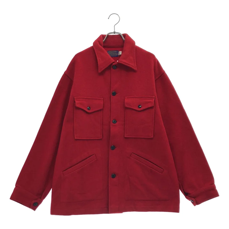 【美品】  VINTAGE / ヴィンテージ古着 | 1970s | PENDLETON / ペンドルトン / ウール CPOジャケット | M | レッド | メンズ VINTAGE / ヴィンテージ古着 | 1970s | PENDLETON / ペンドルトン