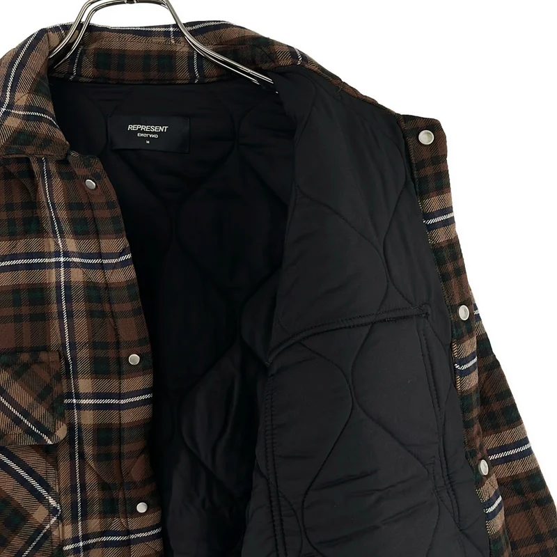REPRESENT / リプレゼント | Quilted Overshirt キルティング オーバーシャツ | M | メンズ