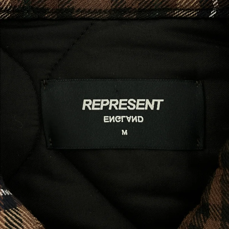 REPRESENT / リプレゼント | Quilted Overshirt キルティング オーバーシャツ | M | メンズ