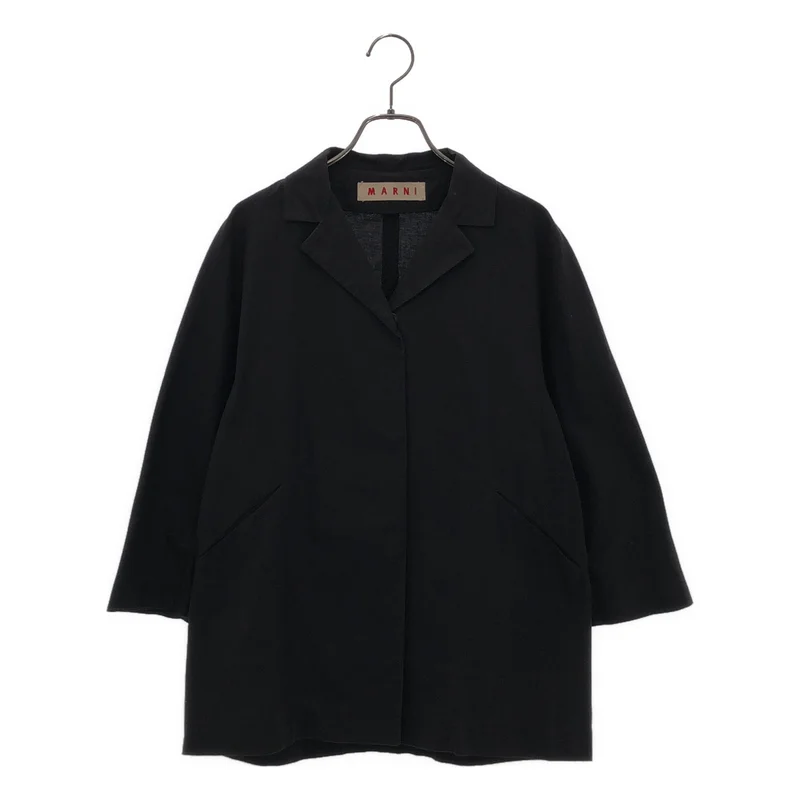 MARNI / マルニ | コットン 3B 比翼 テーラードジャケット | 38 | レディース