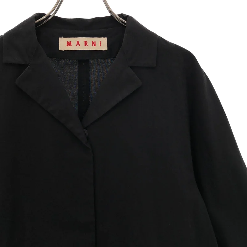 MARNI / マルニ | コットン 3B 比翼 テーラードジャケット | 38 | レディース