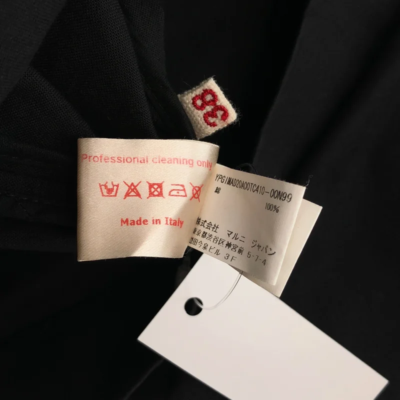 MARNI / マルニ | コットン 3B 比翼 テーラードジャケット | 38 | レディース