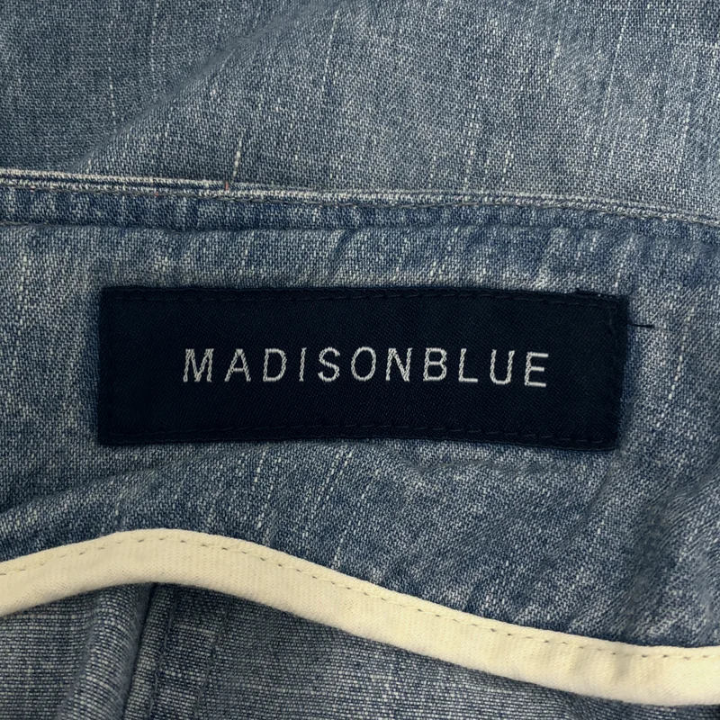 MADISON BLUE / マディソンブルー | デニムライク バックジップ スカート | 0 | レディース