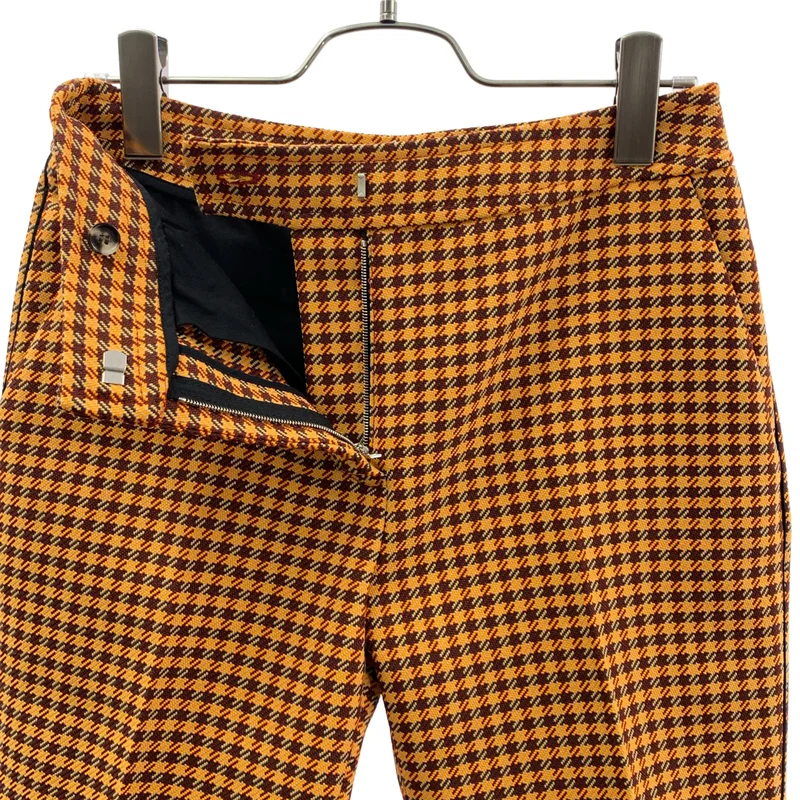 MARNI / マルニ | 2023AW | チェック サイドライン フレアパンツ | 36 | レディース