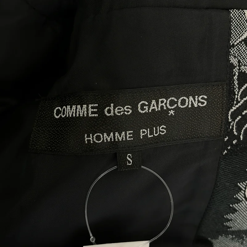 COMME des GARCONS HOMME PLUS / コムデギャルソンオムプリュス | 2019AW | コミック ジャガード ガウンジャケット | S | メンズ