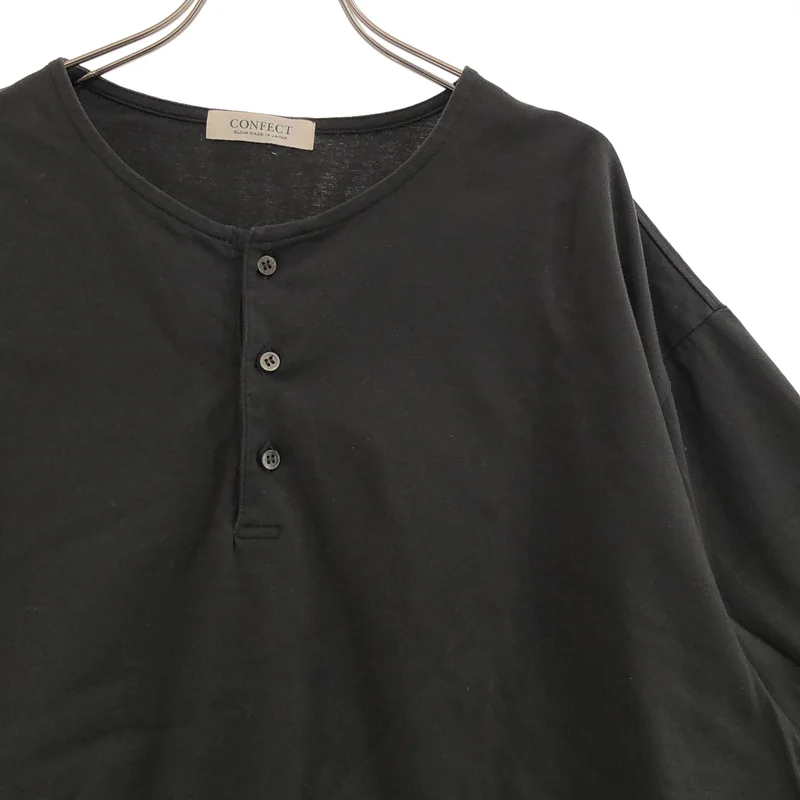 nest robe CONFECT / ネストローブコンフェクト | コットンポンチ ヘンリーネック 半袖プルオーバー | 4 | メンズ