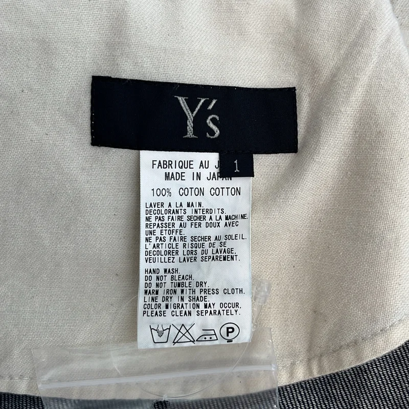 Y's / ワイズヨウジヤマモト | 2010SS | アシンメトリー プリーツデニムスカート | 1 | レディース
