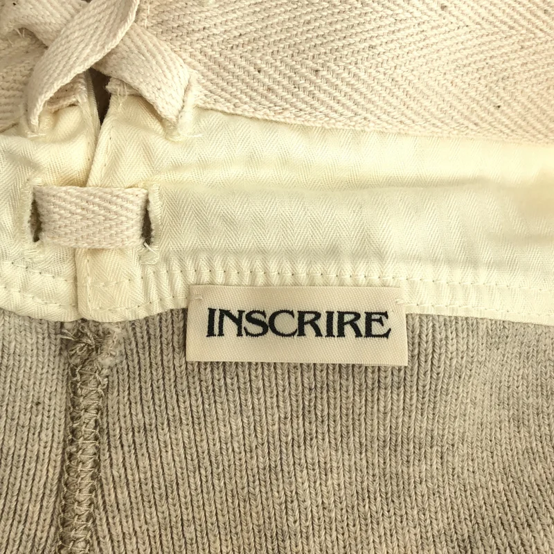 INSCRIRE / アンスクリア | 2014AW | Under pants / コットン ニットパンツ | M | レディース
