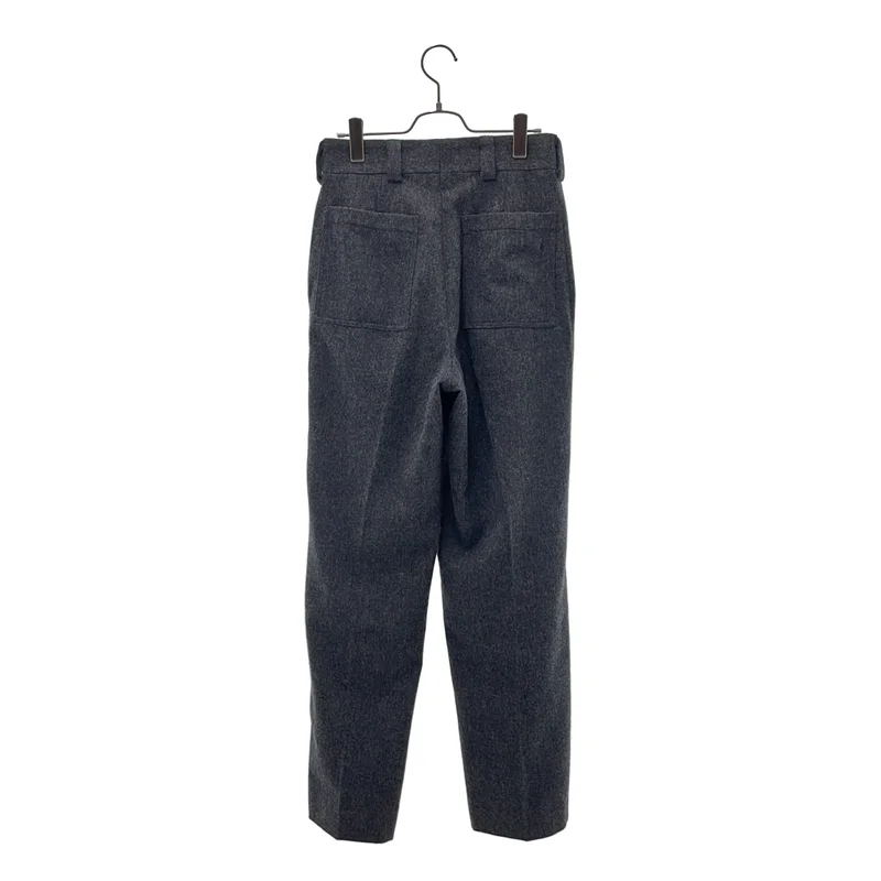 Shinzone / シンゾーン | 2024AW | WOOL FLANNEL TOMBOY PANTS / ウール 2タック パンツ | 36 | レディース
