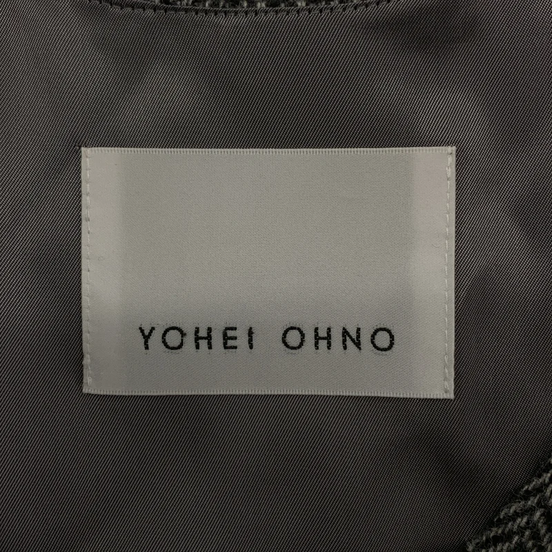 YOHEI OHNO / ヨウヘイ オオノ | ウール ヘリンボーン スリーブレス ワンピース | 1 | レディース