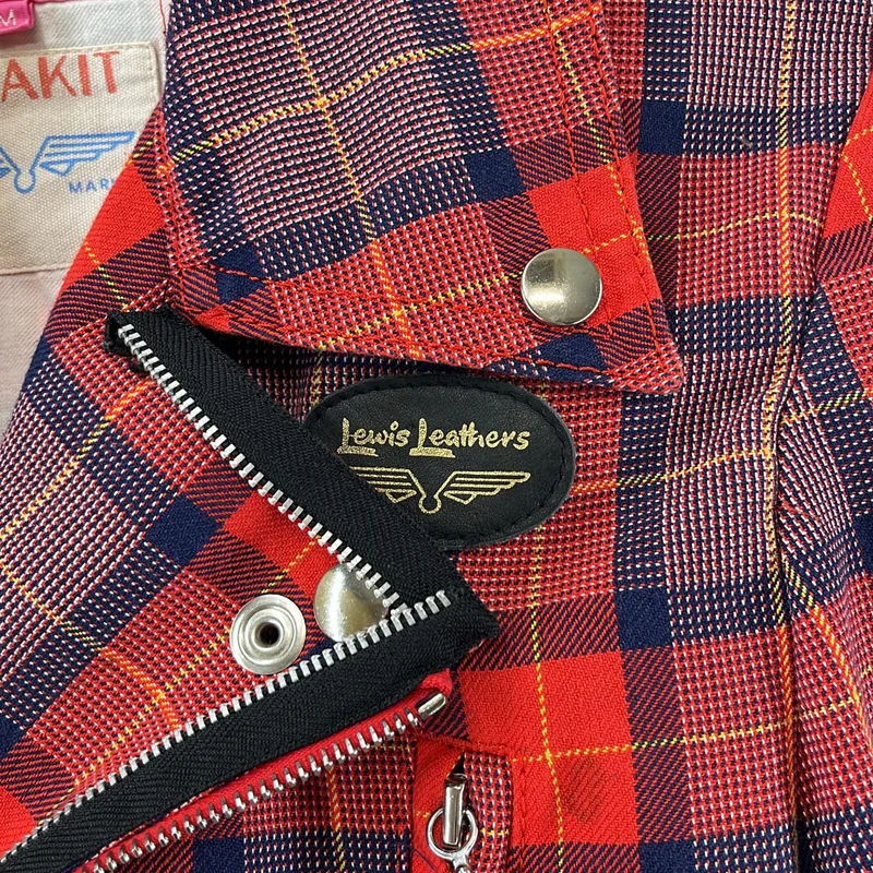 JUNYA WATANABE MAN PINK / ジュンヤワタナベマンピンク | 2022SS | Lewis Leathers / ルイスレザー ダブルライダースジャケット | M | レディース