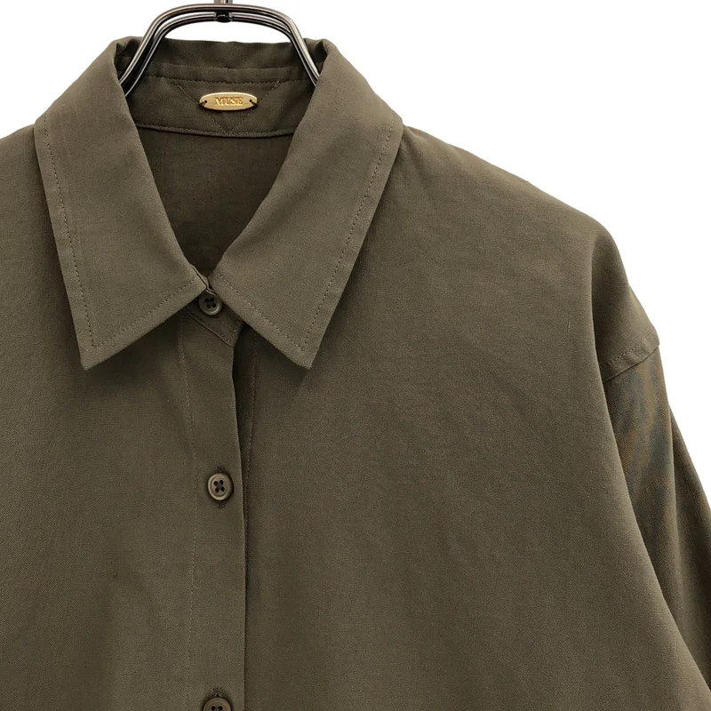 Deuxieme Classe / ドゥーズィエムクラス | 2025SS | STRETCH TWILL CACHE ストレッチ ツイルシャツ | F | レディース
