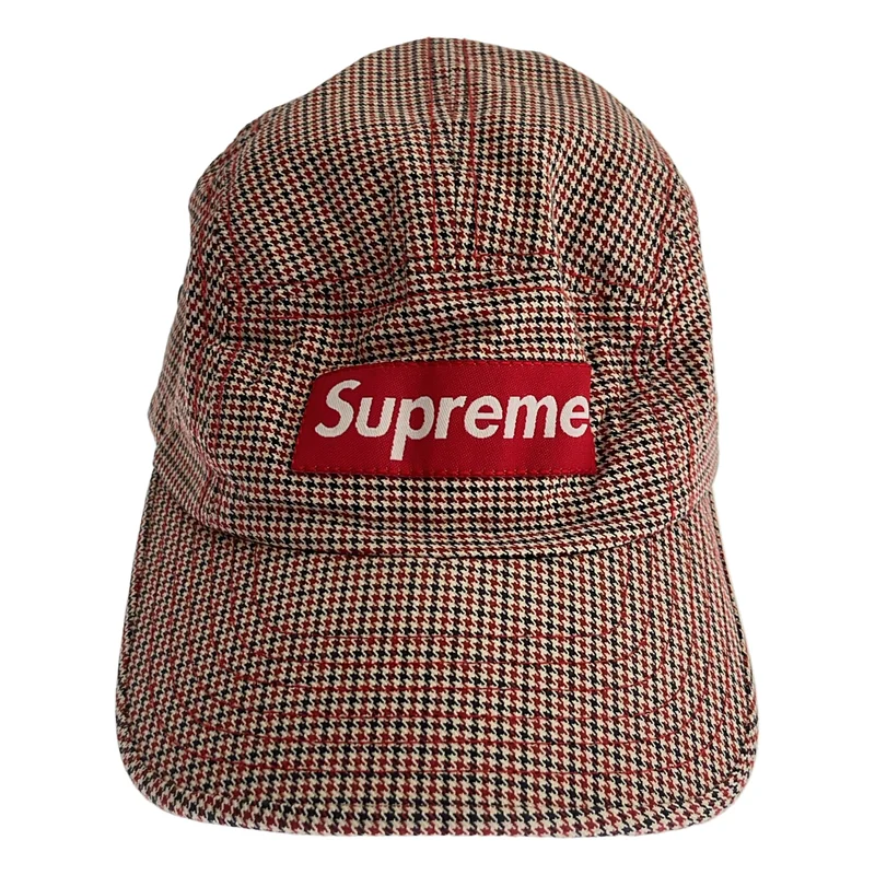 SUPREME / シュプリーム | Houndstooth camp cap キャップ |