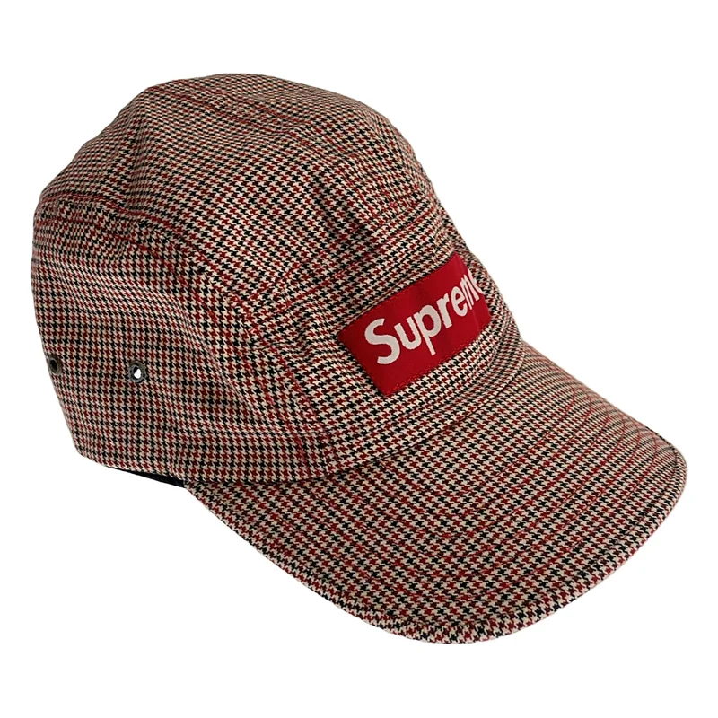 SUPREME / シュプリーム | Houndstooth camp cap キャップ |