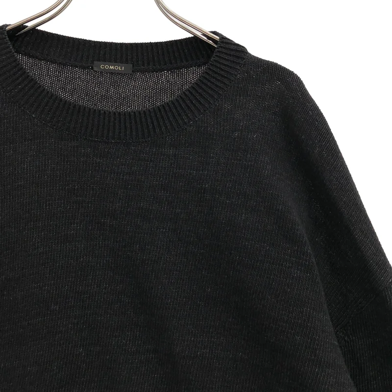 COMOLI / コモリ | 2025SS | 7G クルーネックニット B01-06007 | 3 | メンズ