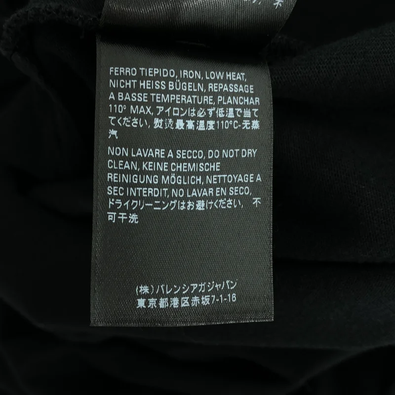 BALENCIAGA / バレンシアガ | コットン アシンメトリーデザイン カットソー ワンピース | 36 | レディース