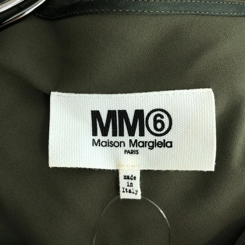 MM6 Maison Margiela / エムエムシックスメゾンマルジェラ | アシンメトリー ノースリーブ ワンピース | 40 | レディース