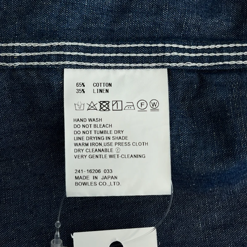 HYKE / ハイク | 2024SS | CHAMBRAY DRESS / コットン リネン シャンブレードレス ノースリーブワンピース | 2 | レディース