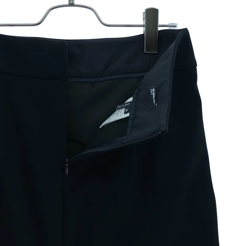 JIL SANDER NAVY / ジルサンダーネイビー | スリット フレアスカート | 36 | レディース