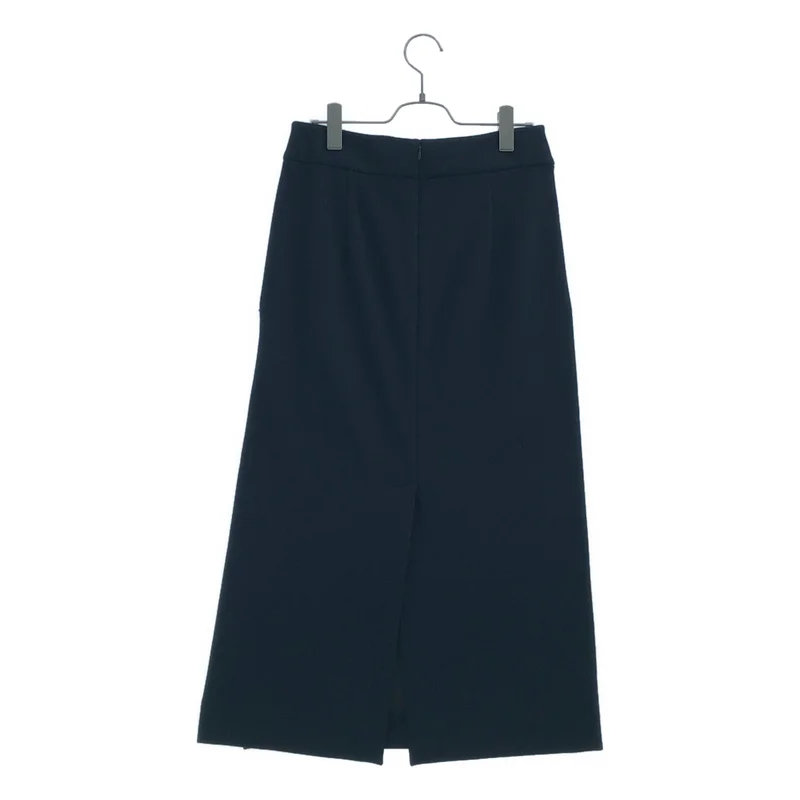 JIL SANDER NAVY / ジルサンダーネイビー | スリット フレアスカート | 36 | レディース