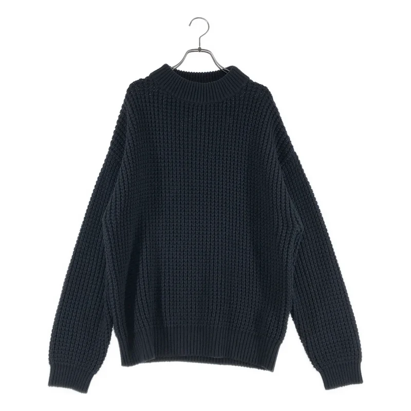 CABaN / キャバン | 2023AW | コットンカシミヤワッフル モックネックプルオーバー ニット / ユニセックス | F | メンズ