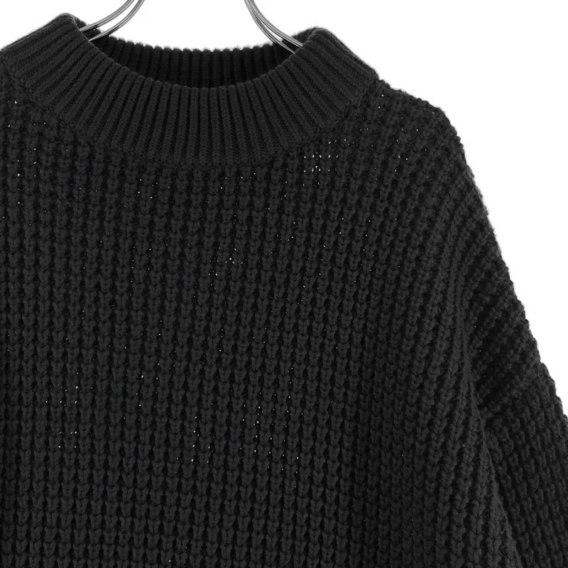 CABaN / キャバン | 2023AW | コットンカシミヤワッフル モックネックプルオーバー ニット / ユニセックス | F | メンズ