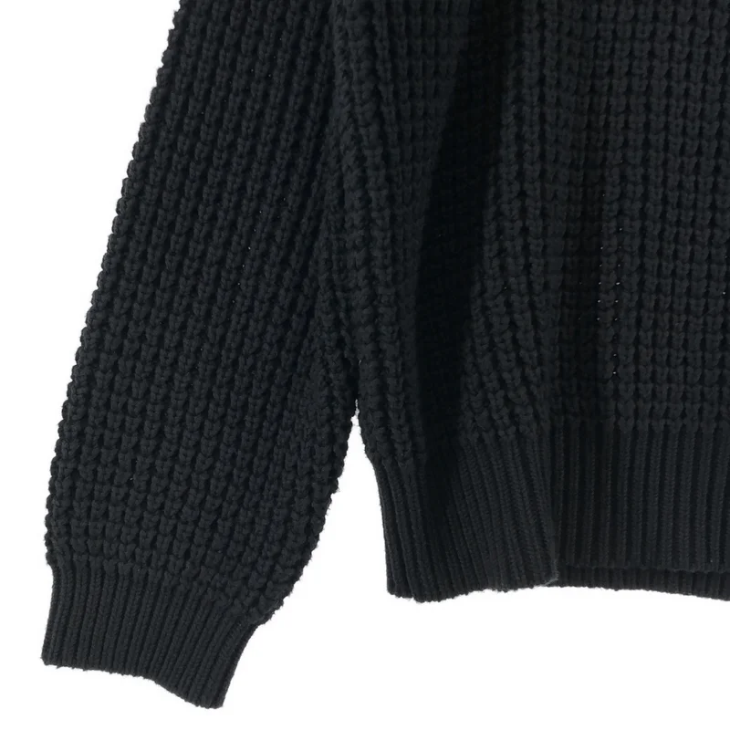 CABaN / キャバン | 2023AW | コットンカシミヤワッフル モックネックプルオーバー ニット / ユニセックス | F | メンズ